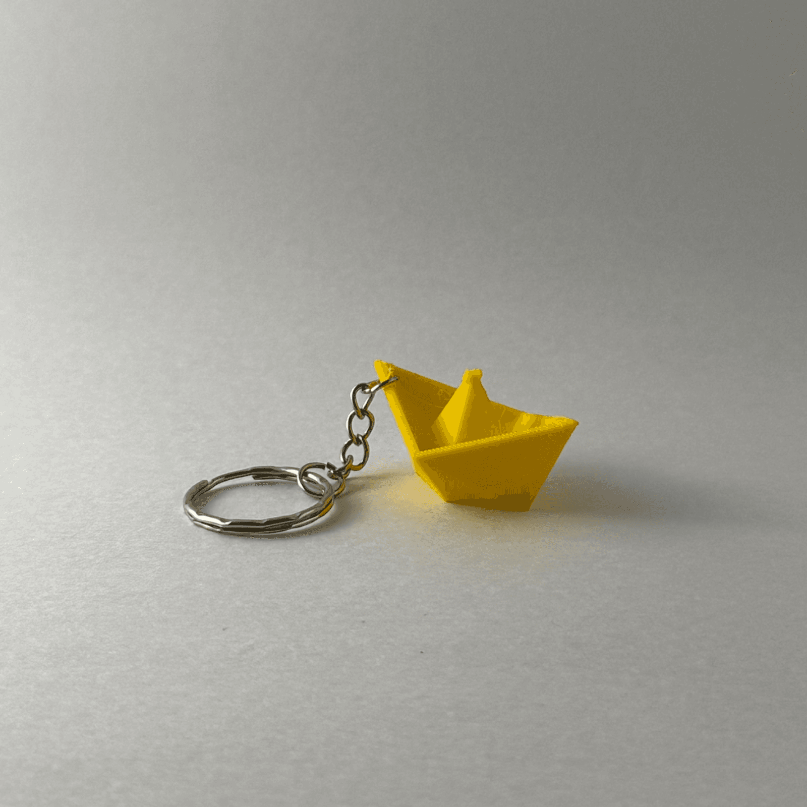 Chaveiro Barco Origami